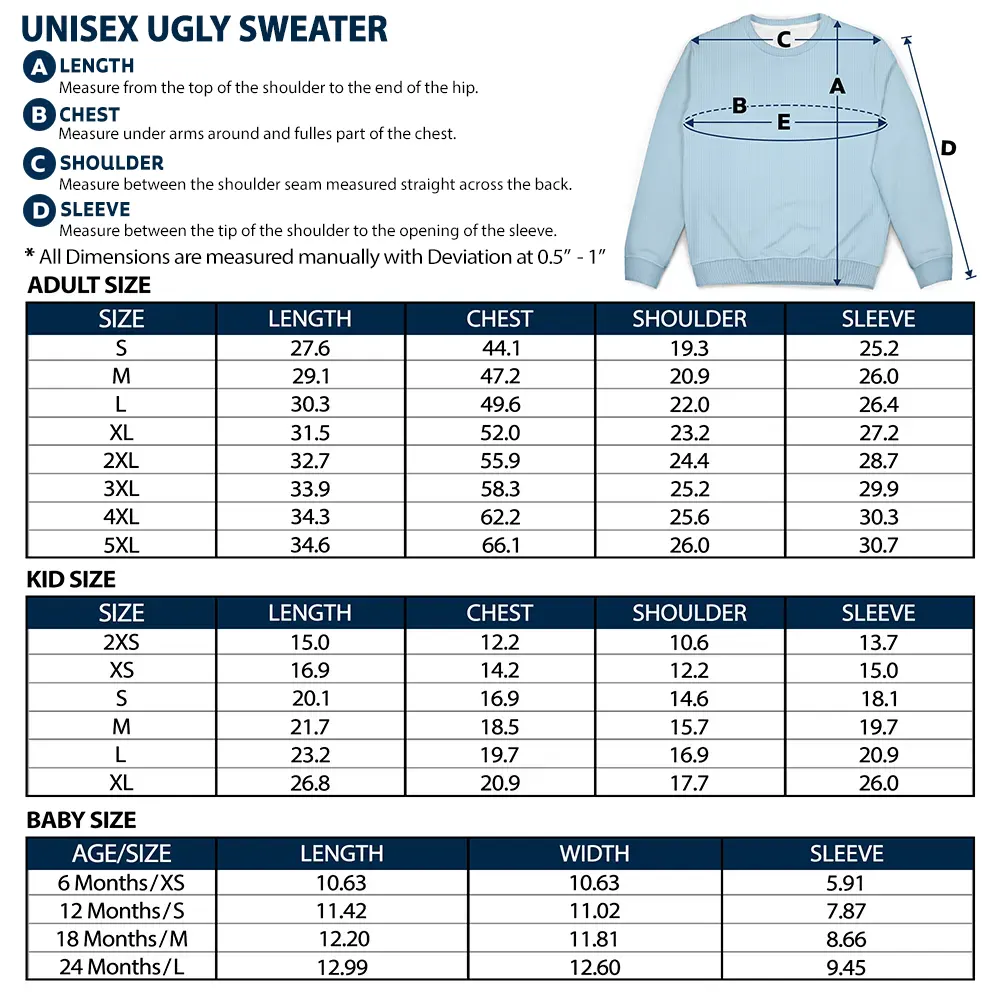 Six Seven Funny Slang - Personalized Unisex Ugly Sweater - Image 2