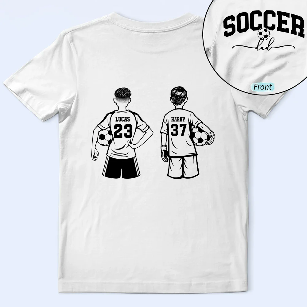 Soccer Mom - Personalized T Shirt - Image 2