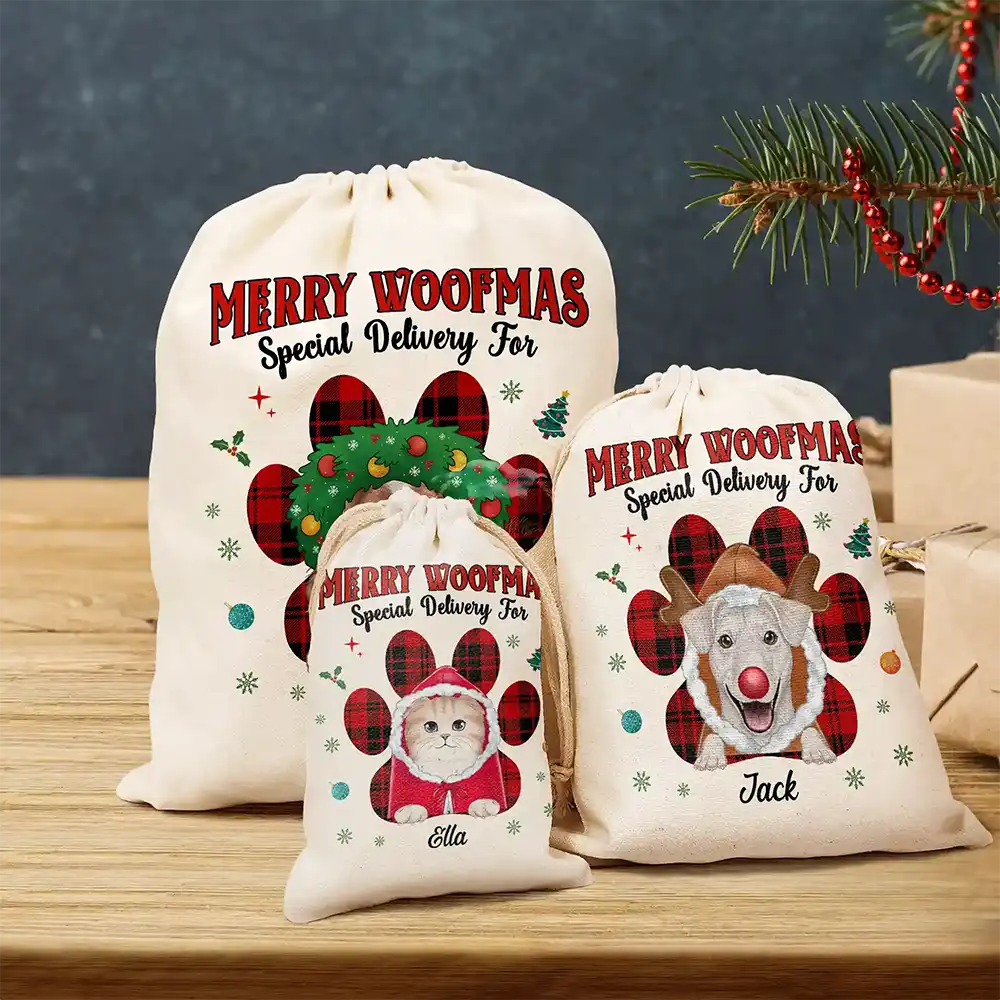 Special Delivery For Dog Cat - Personalized Favor Bag - Image 3