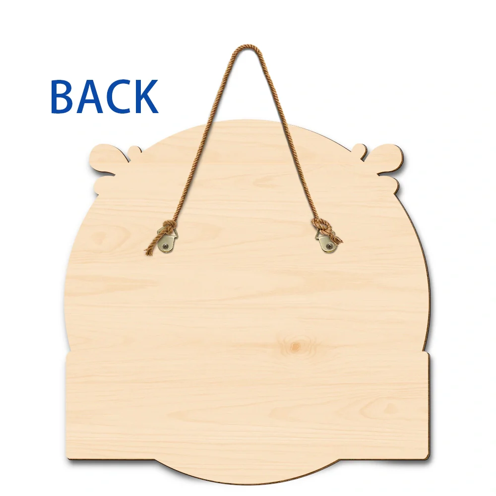 Splish Splash Find Us - Personalized Custom Shaped Wood Sign - Image 6