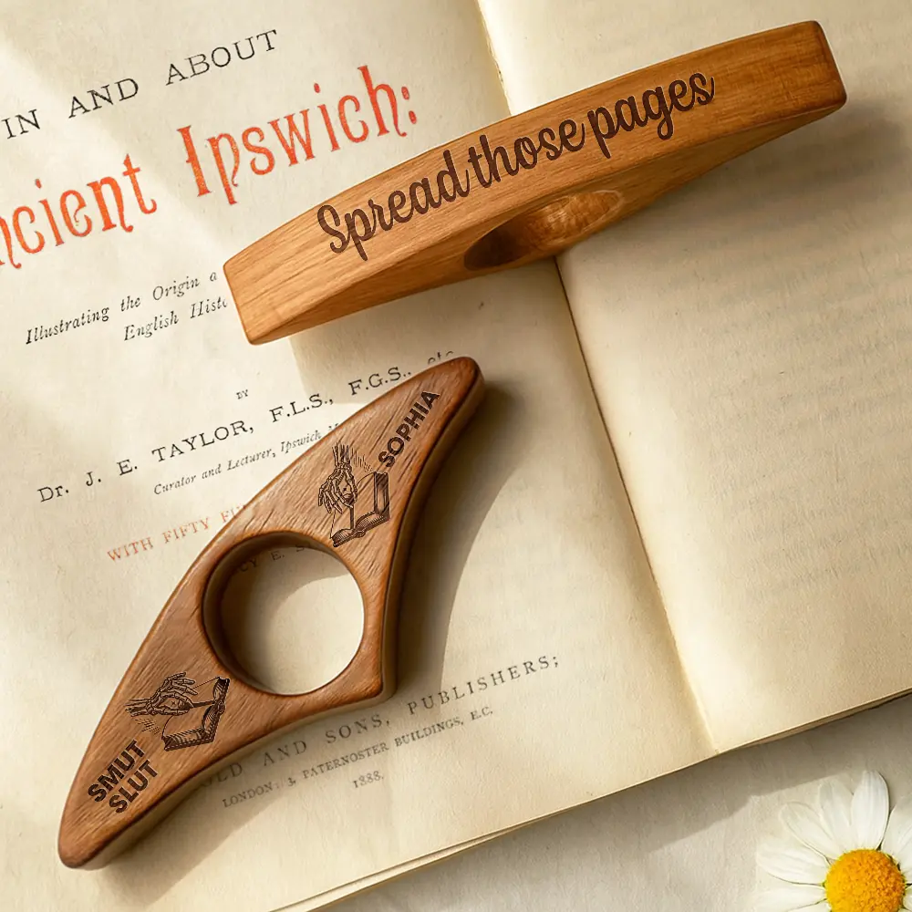 Spread Those Pages - Personalized Book Page Holder - Image 2