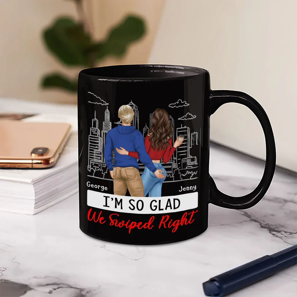 Started With A Message Couples - Personalized Mug - Image 6