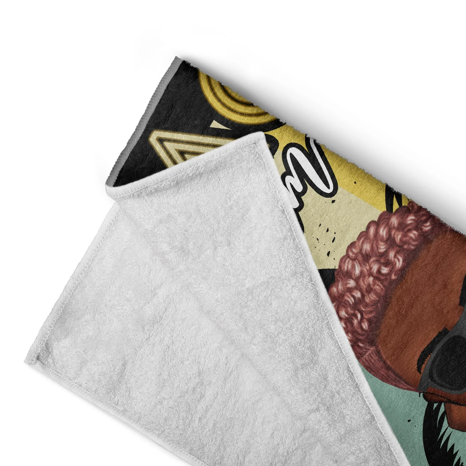 Summer Vacay Mode Salty Lil' Beach - Birthday Gift For Him, Her, Yourself, Girlfriend, Boyfriend, BFF Best Friends, Traveling Lovers - Personalized Custom Beach Towel - Image 4
