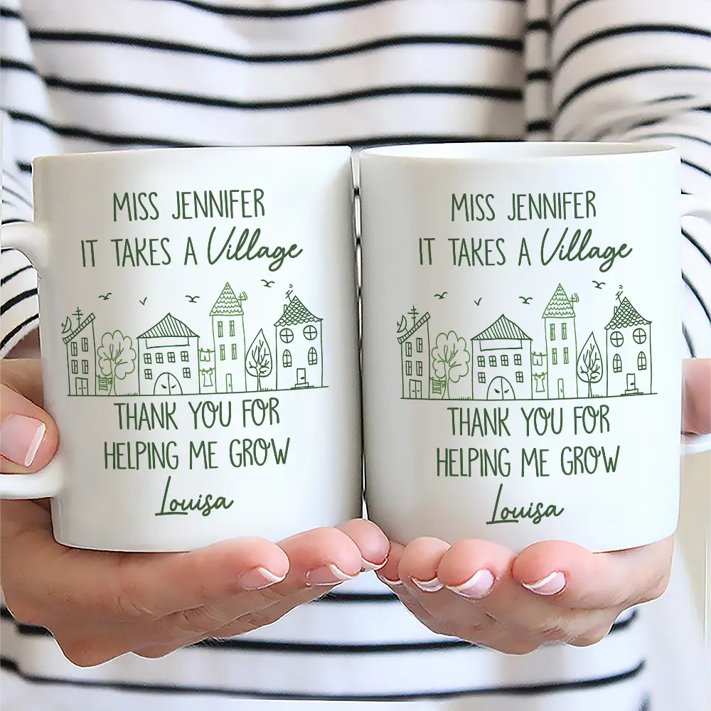 Thank You For Being A Part Of Ours - Personalized Mug - Image 2