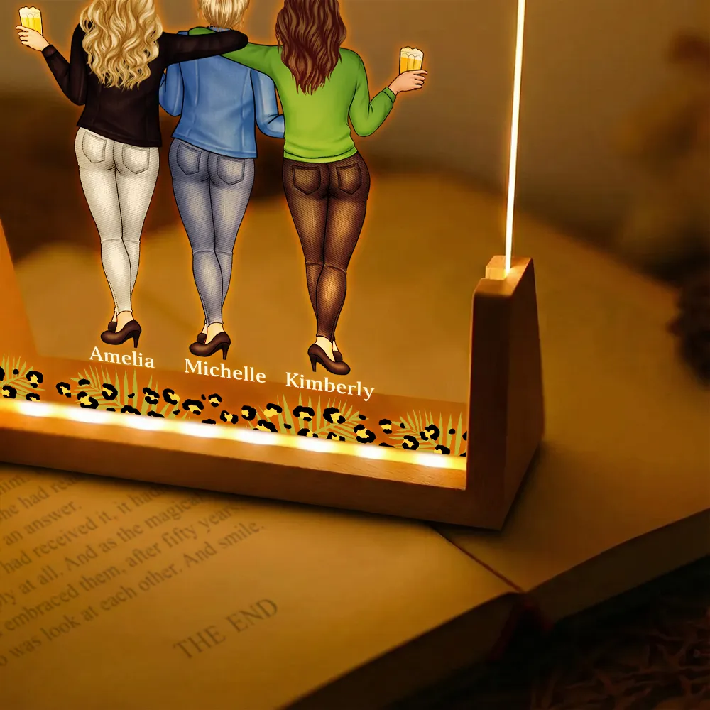 Thank You For Being My Unbiological Sister - Personalized Night Light - Image 6