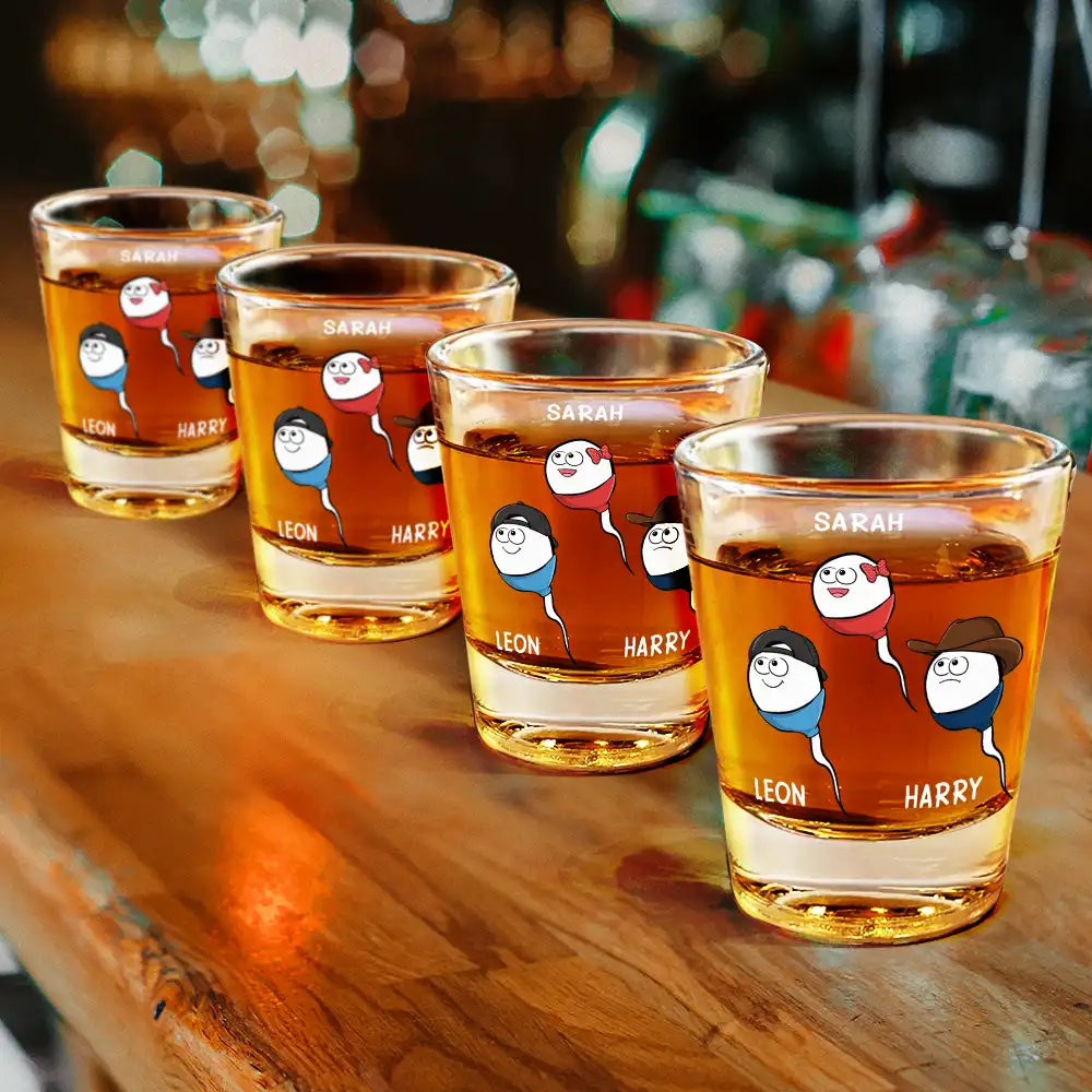 Thank You For Not Shooting Blanks - Personalized Shot Glass - Image 4