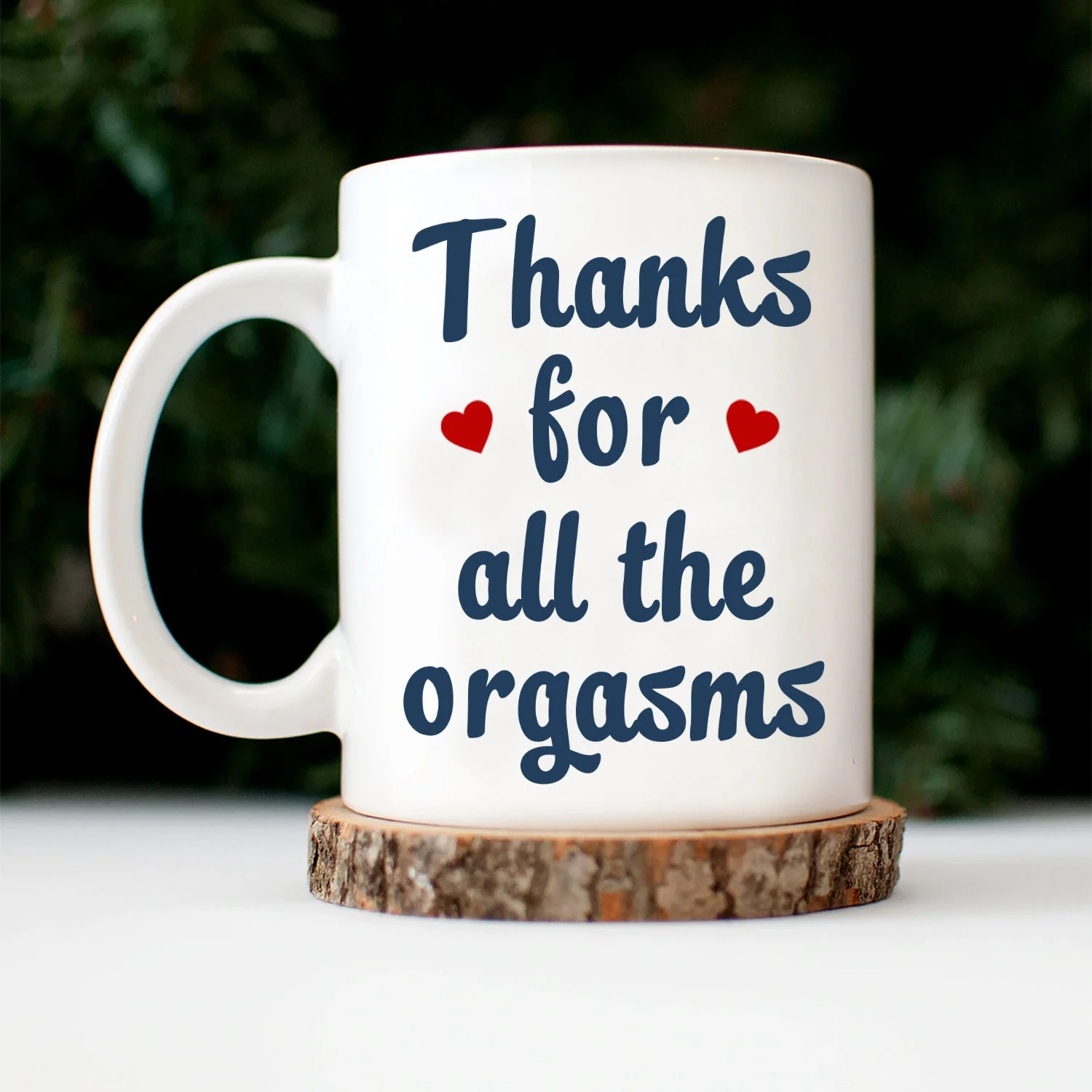 Thanks For All The Orgasms Backside - Anniversary, Funny Gift For Couples, Family - Personalized Mug - Image 3