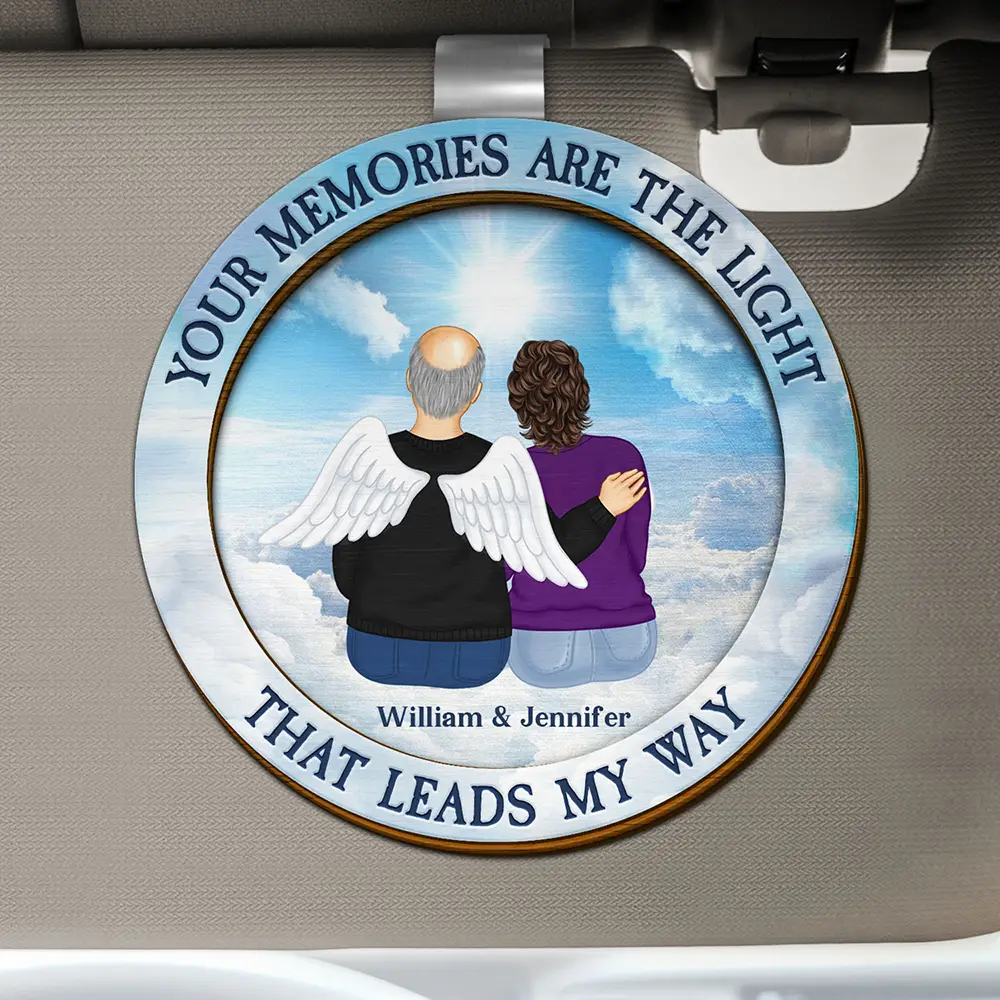 That Leads My Way - Personalized Custom Shaped Car Visor Clip