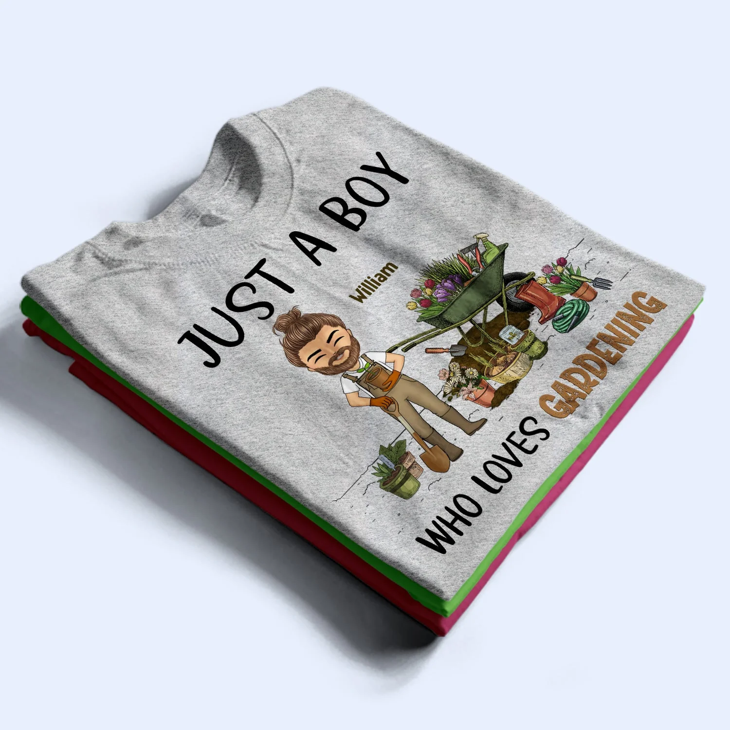 That's What I Do I Garden - Birthday, Loving Gift For Yourself, Women, Men, Plant Lovers - Personalized Custom T Shirt - Image 2