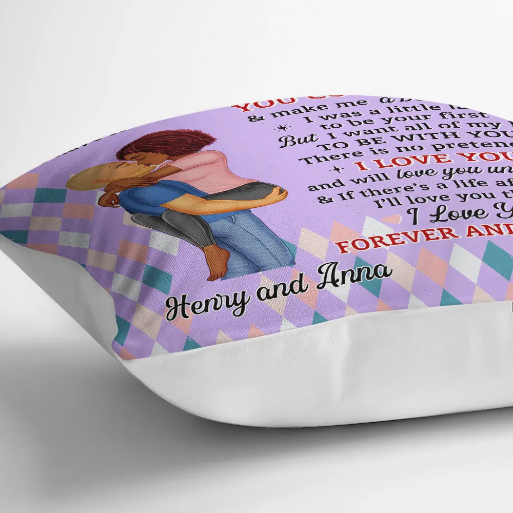 The Day I Met You I Have Found Couples - Personalized Pillow - Image 3