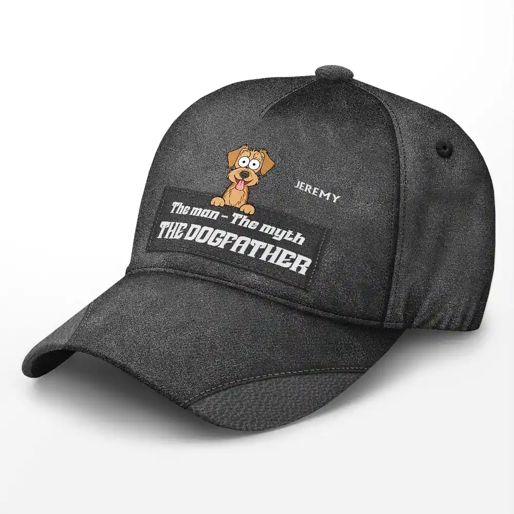 The Dogfather Patch - Personalized Classic Cap - Image 2