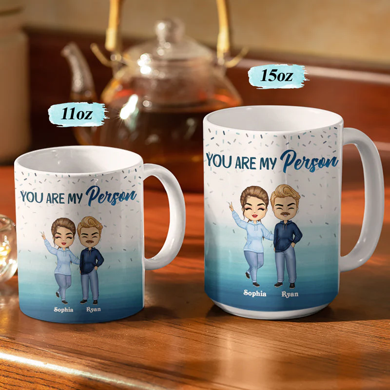 The Fun Laughter & Dislike Of The Same People We Share Made Us Friends Office Worker - Personalized Custom White Edge-to-Edge Mug - Image 3