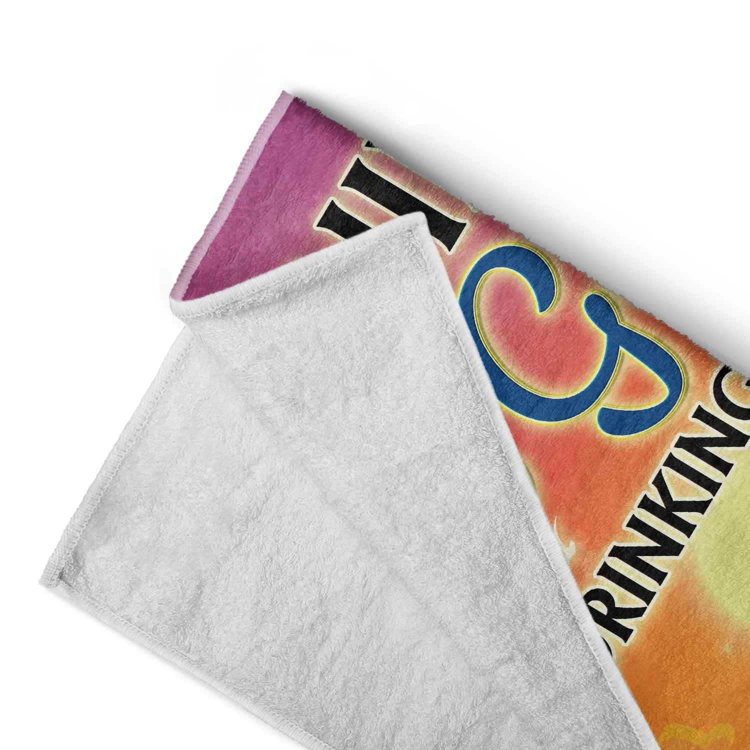 The Girls Are Drinking Again Friendship Traveling Beach Swimming Picnic Vacation - Gift For Best Friends, Besties - Personalized Beach Towel - Image 4