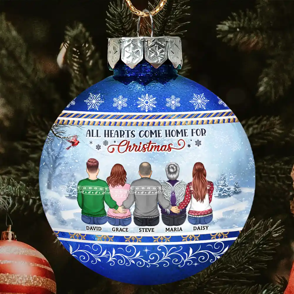 The Greatest Gift Our Parents Gave Us Was Each Other - Personalized Ball Ornament - Image 2
