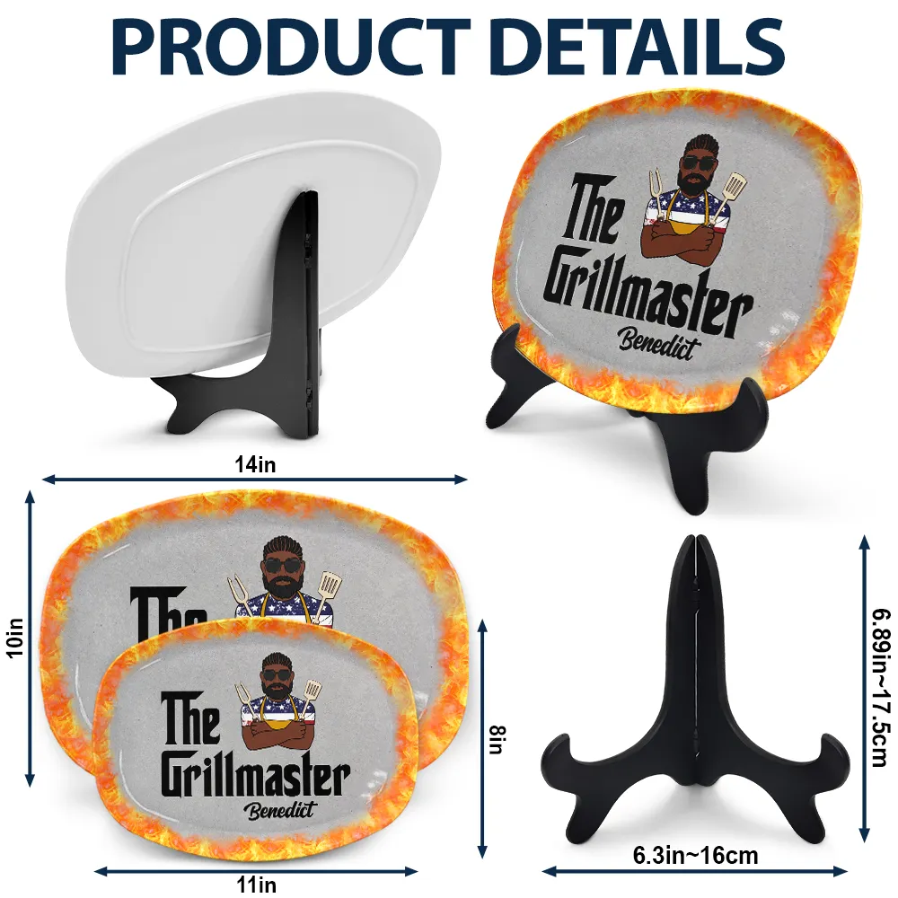 The GrillFather Master - Personalized Plate - Image 5