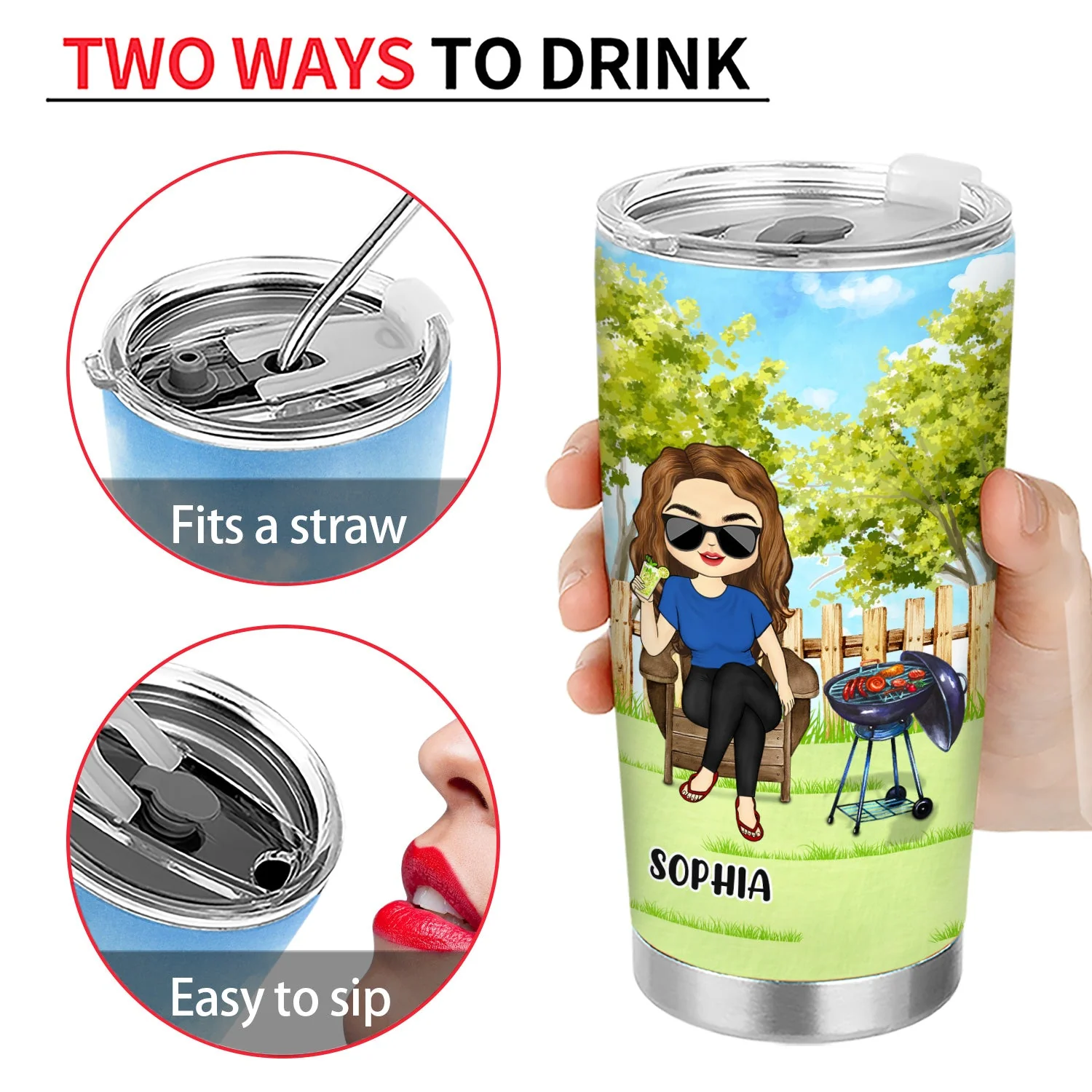 The Legend Has Retired - Retirement Gift - Personalized Custom Tumbler - Image 4