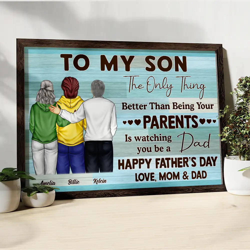 The Only Thing Better Than Being Your Father - Personalized Poster - Image 3