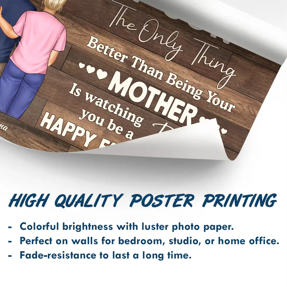 The Only Thing Better Than Being Your Father - Personalized Poster - Image 5