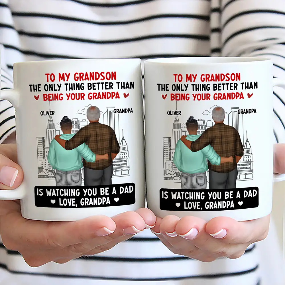 The Only Thing Better Than Being Your Parents Grandparents - Personalized Mug - Image 2