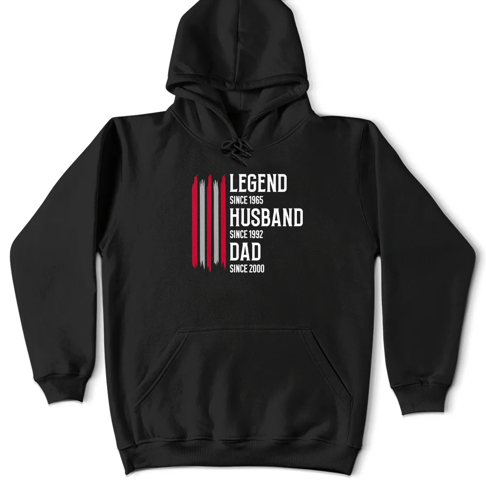 The Original Legend Legend Husband Daddy Grandpa - Personalized T Shirt - Image 6