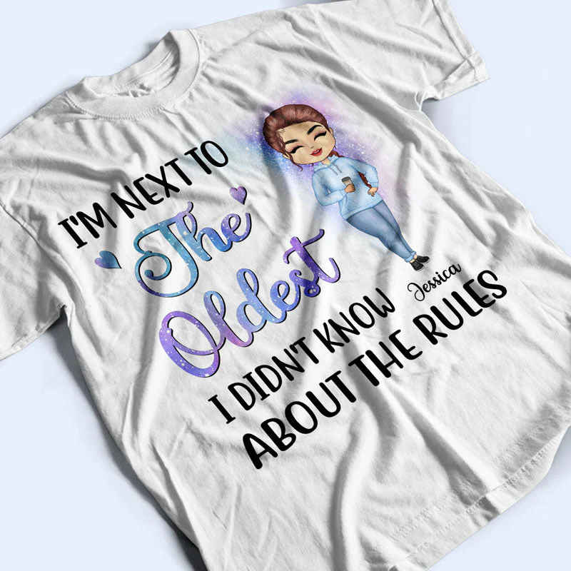The Rules Sister Brother - Family Sibling Gift - Personalized Custom Hoodie - Image 4