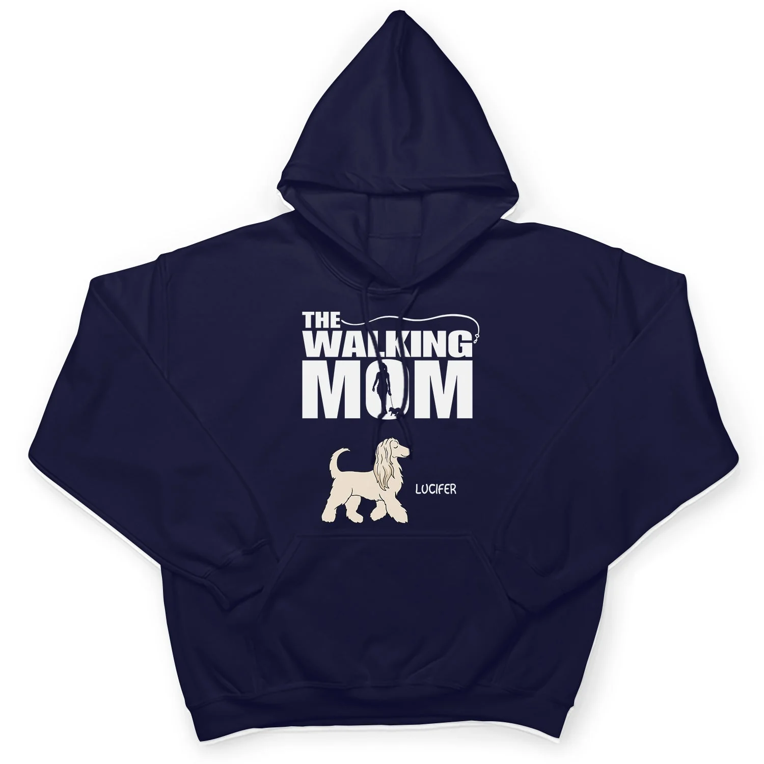 The Walking Dog Dad Mom - Gift For Pet Lovers - Personalized T Shirt - Image 4