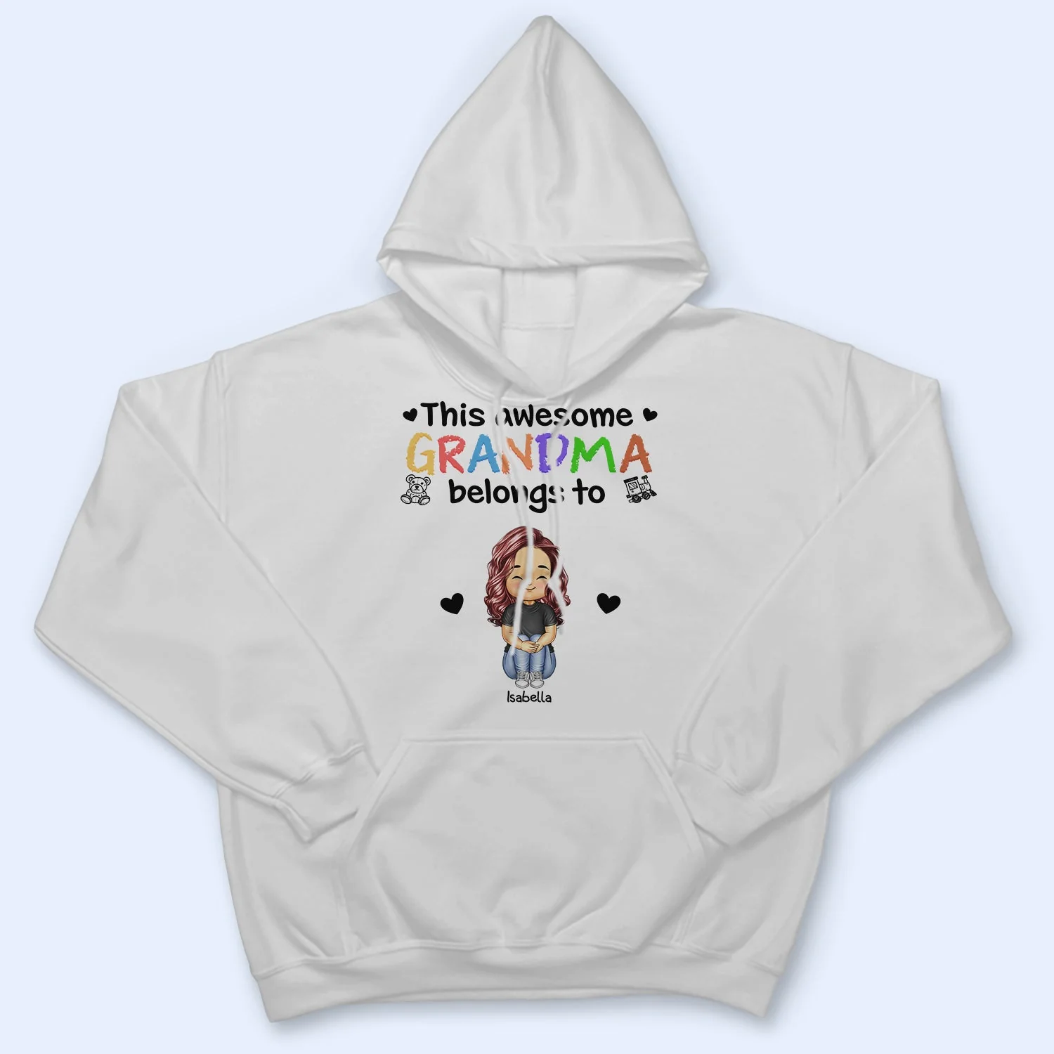 This Awesome Daddy Mommy Belongs To - Birthday, Loving Gift For Mother, Father, Grandma, Grandpa - Personalized Custom T Shirt - Image 4