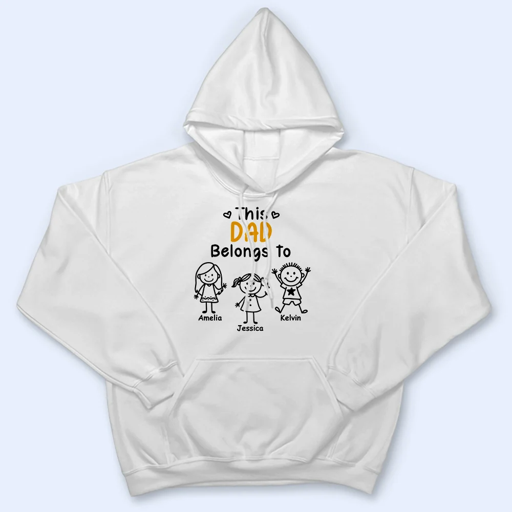 This Grandpa Grandma Belongs To Kids Pet - Personalized Loungewear Set - Image 4