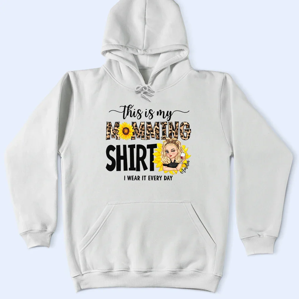 This Is My Momming Shirt - Personalized T Shirt - Image 4