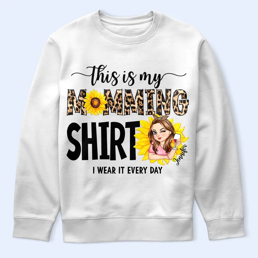 This Is My Momming Shirt - Personalized T Shirt - Image 5