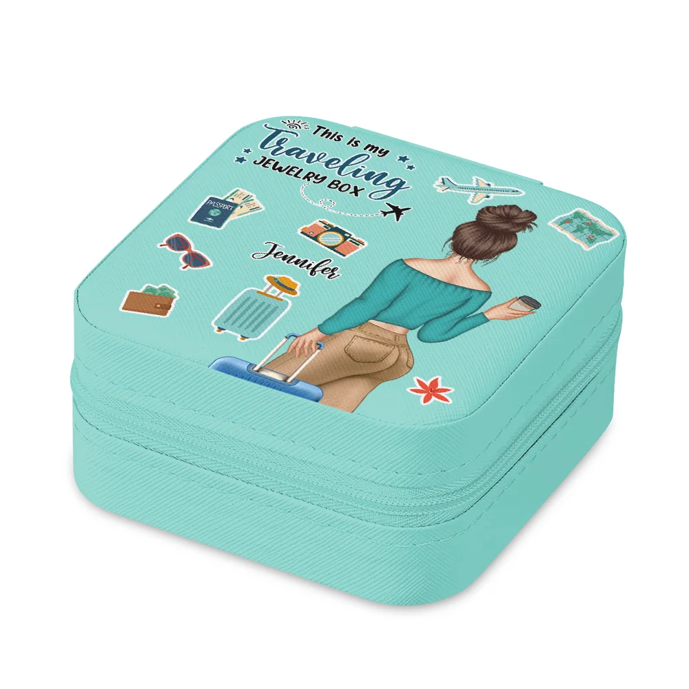 This Is My Traveling Jewelry Box - Personalized Jewelry Box - Image 2