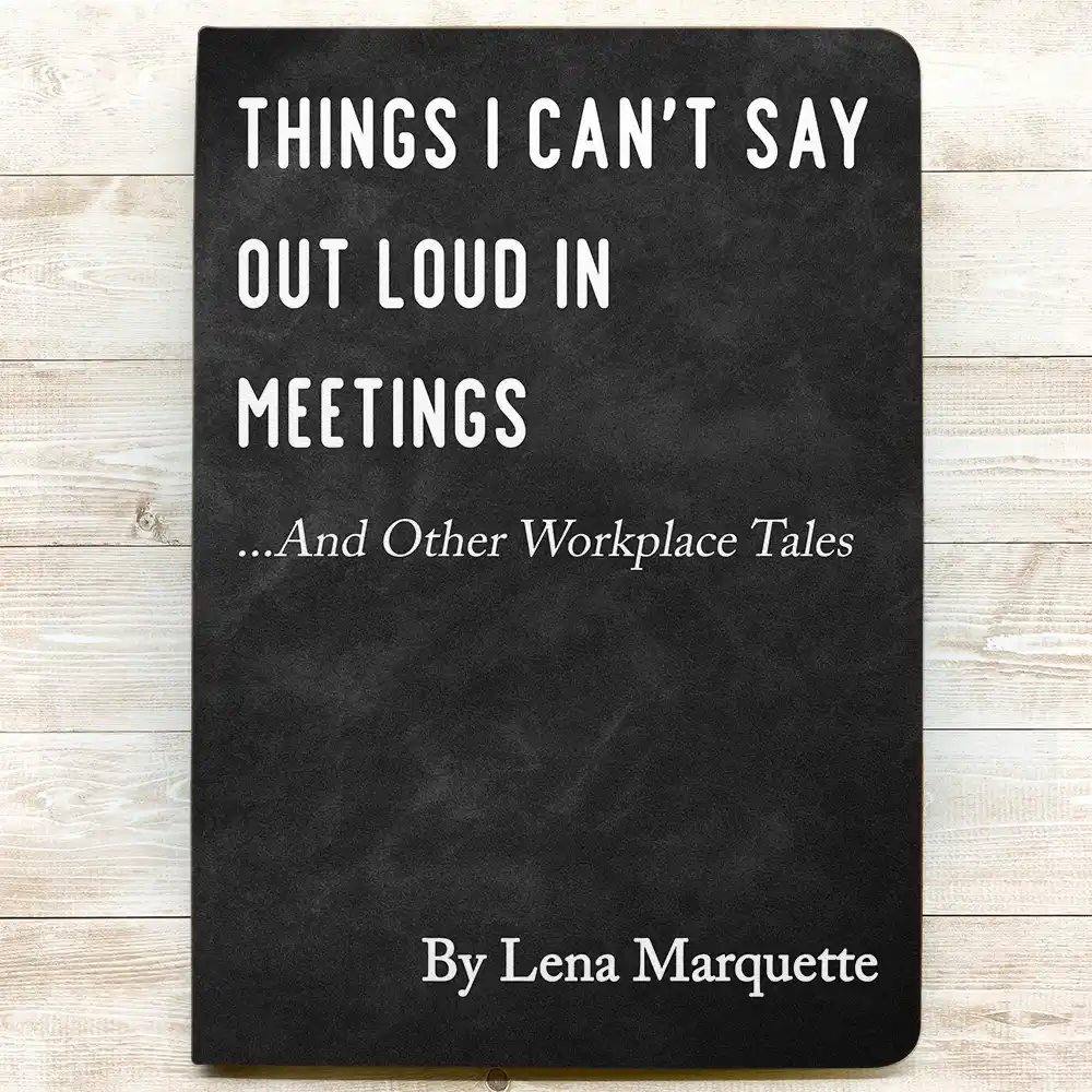 Times I Was Right And Nobody Listened Funny Sarcastic Book - Personalized Leather Journal - Image 3