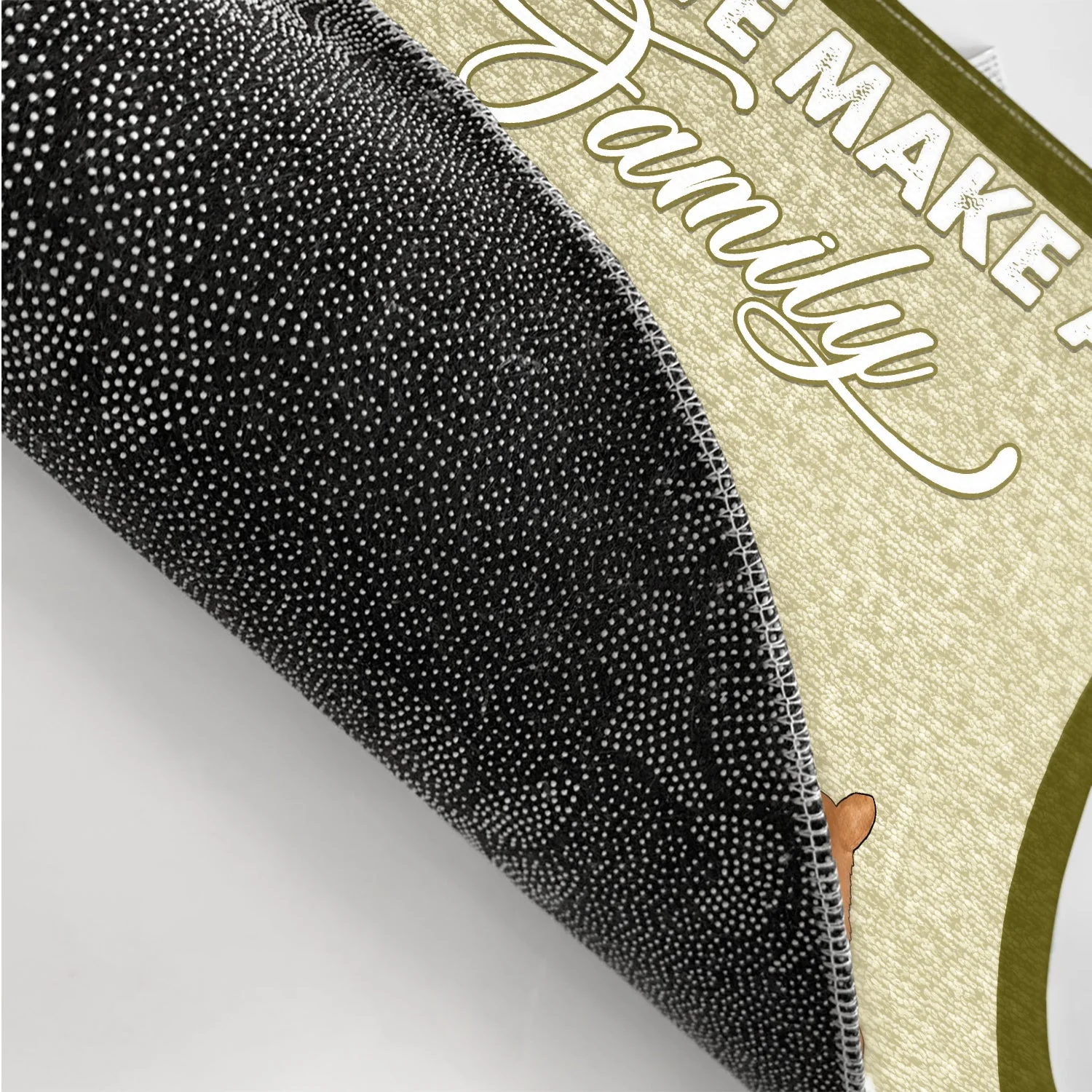 Together We Make A Family - Gift For Family, Couples - Personalized Doormat - Image 3