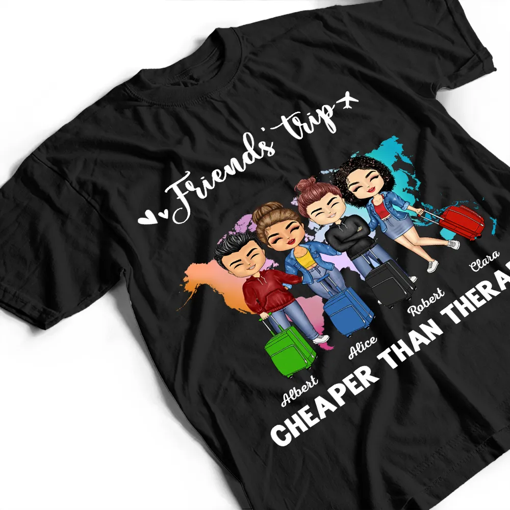 Travel Buddies Great Times Great Memories - Personalized T Shirt - Image 3