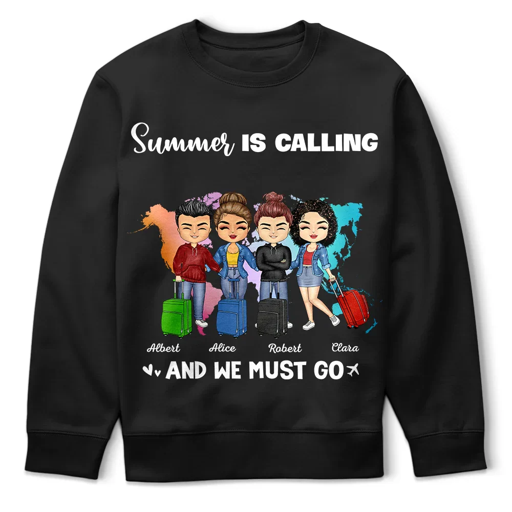 Travel Buddies Great Times Great Memories - Personalized T Shirt - Image 5
