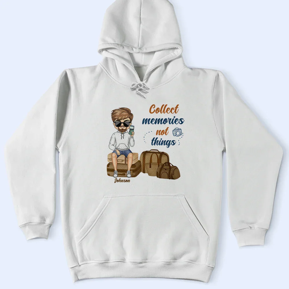 Travel Is My Therapy - Personalized T Shirt - Image 4