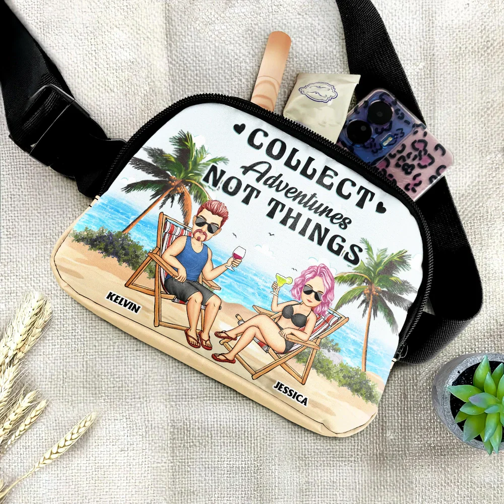 Travel Partners For Life - Personalized Crossbody Belt Bag - Image 2
