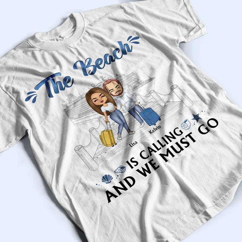 Traveling Best Friends Life Is Better On A Cruise With Best Friends - Gift For BFF, Sisters - Personalized Custom T Shirt - Image 3