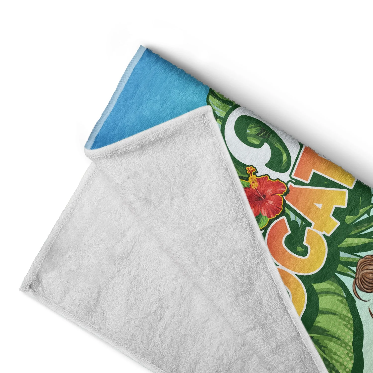 Traveling On Dadcation - Gift For Father - Personalized Custom Beach Towel - Image 4