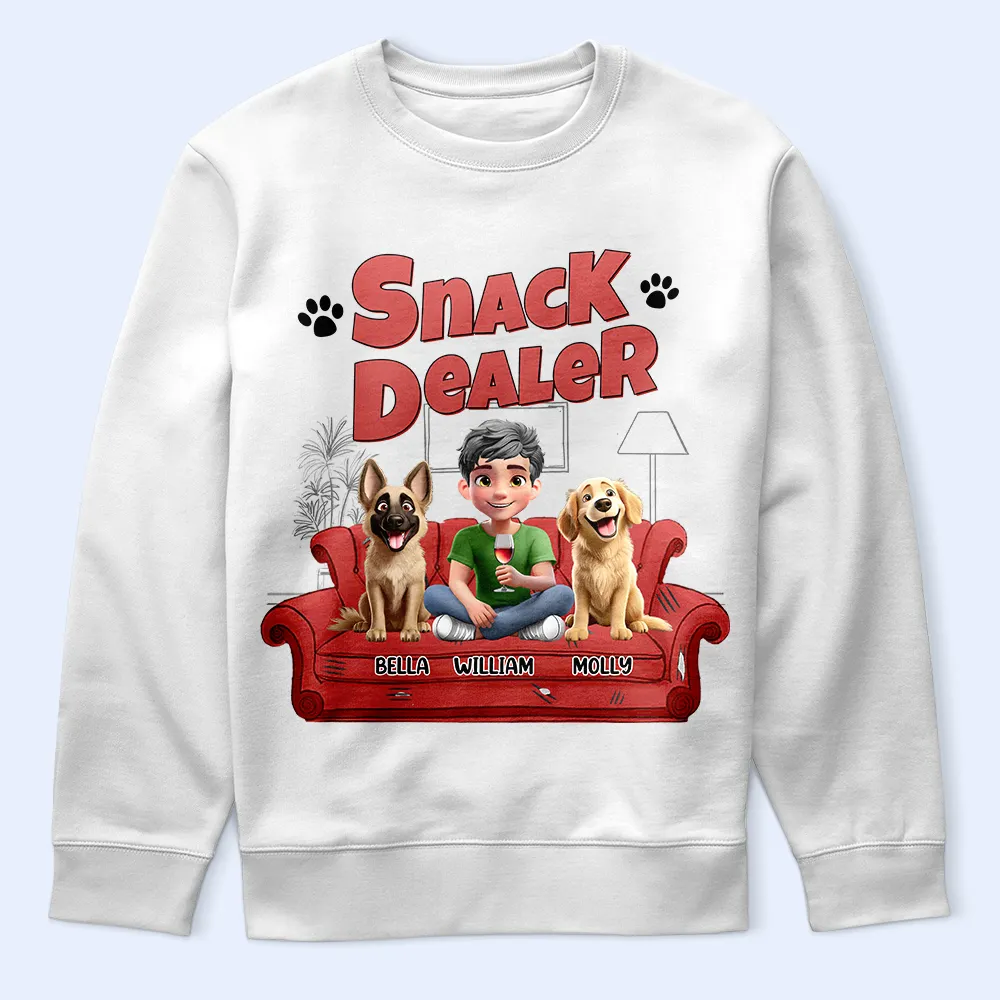Treat Dealer 3D Effect Dogs - Personalized T Shirt - Image 5