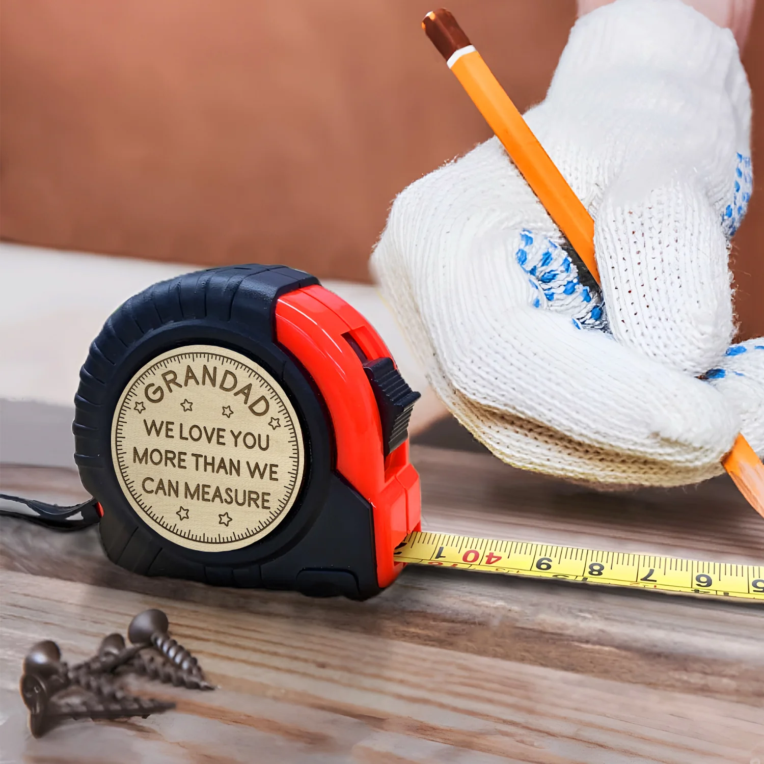Wander Prints Gift For Grandad - We Love You More Than We Can Measure Tape Measure - Father’s Day, Birthday, Christmas Gift AZCS - Image 5