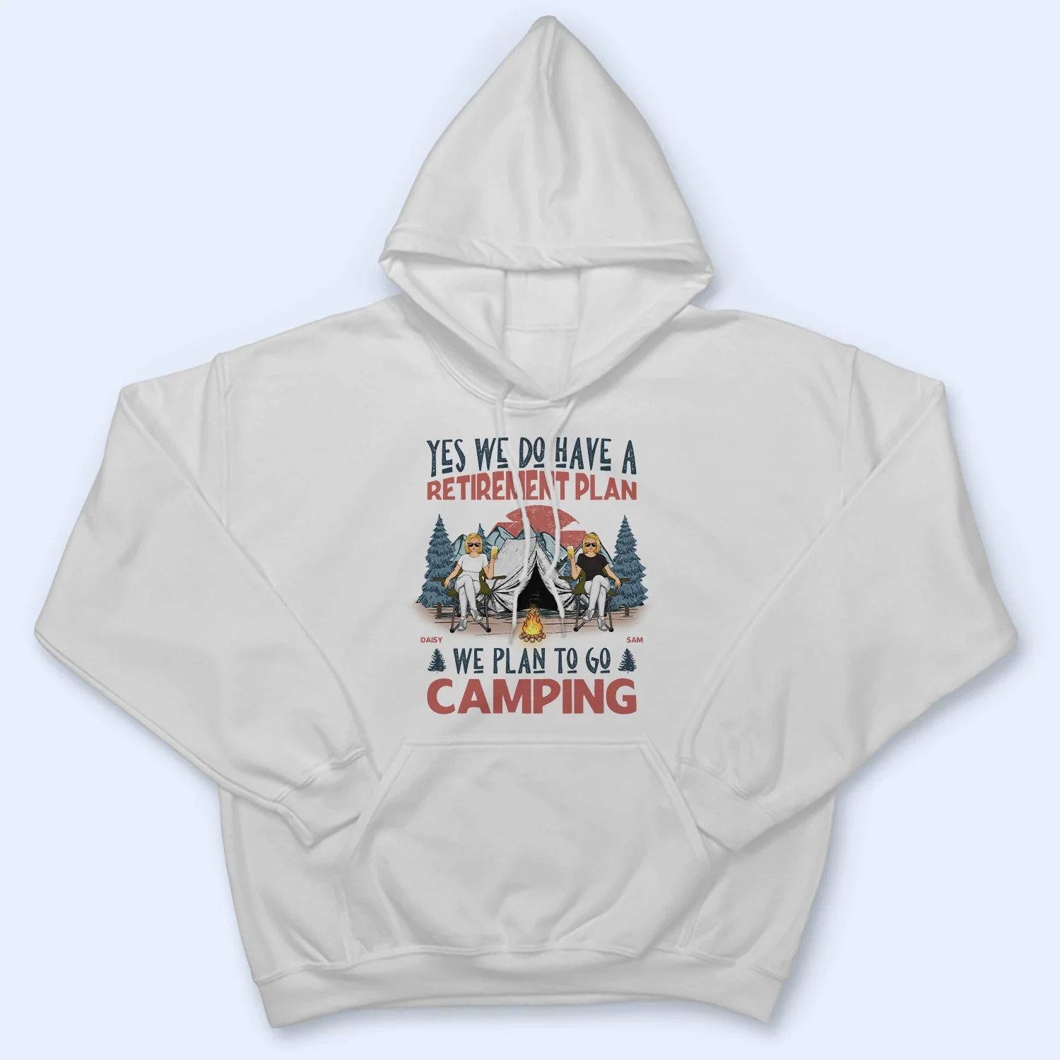 We Have A Retirement Plan We Plan To Go Camping - Gift For Camping Lovers - Personalized T Shirt - Image 4