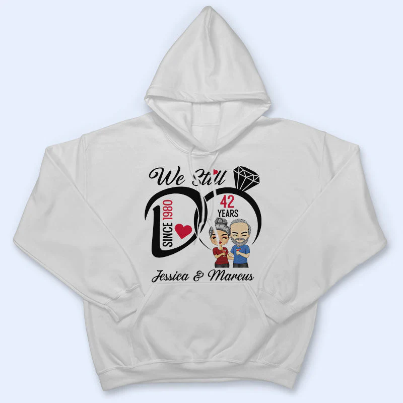 We Still Do - Anniversary Gift For Couples - Personalized Custom T Shirt - Image 4