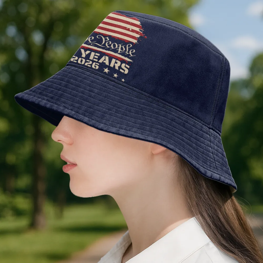 We The People 250 Years 1776 - Bucket Hat - Image 3