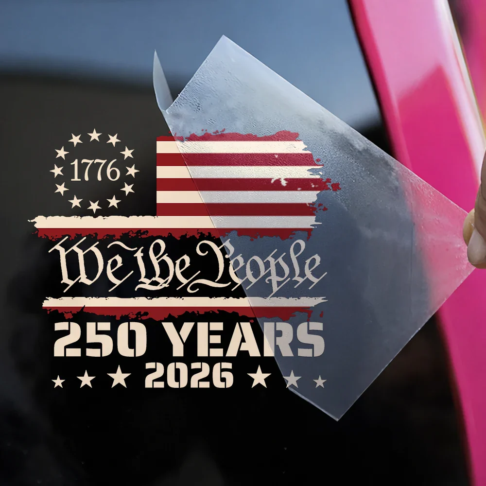 We The People 250 Years 1776 - Decor Decal - Image 2