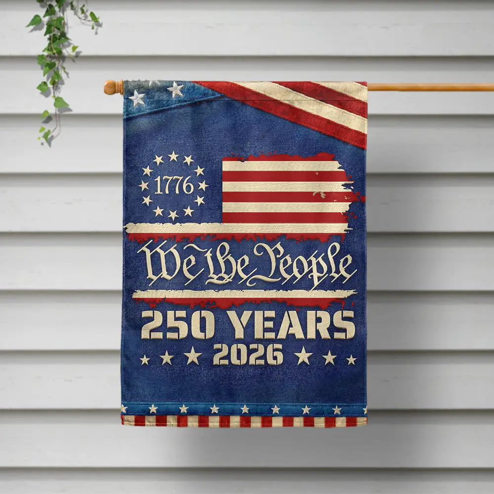 We The People 250 Years 1776 - Flag - Image 2