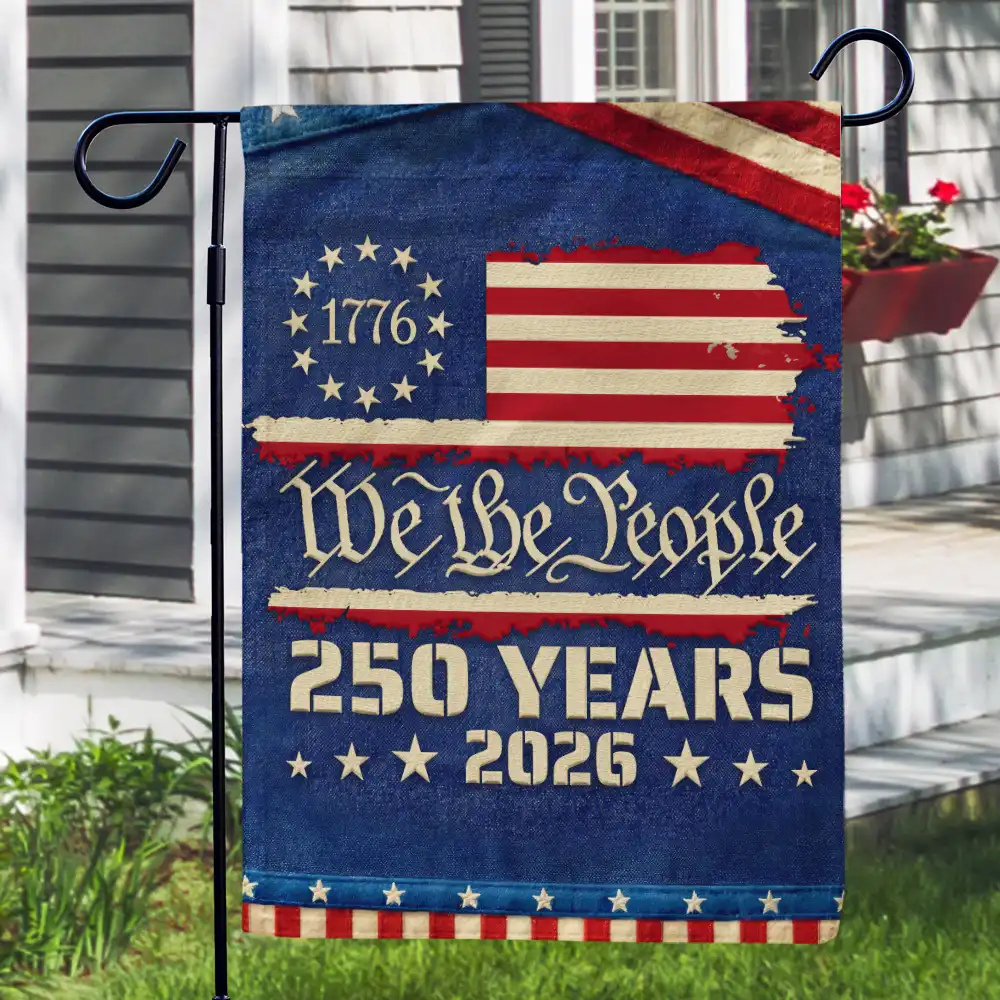 We The People 250 Years 1776 - Flag - Image 3