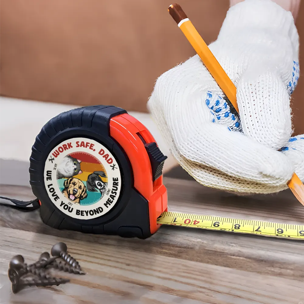 We Woof You Beyond Measure - Personalized Tape Measure - Image 4