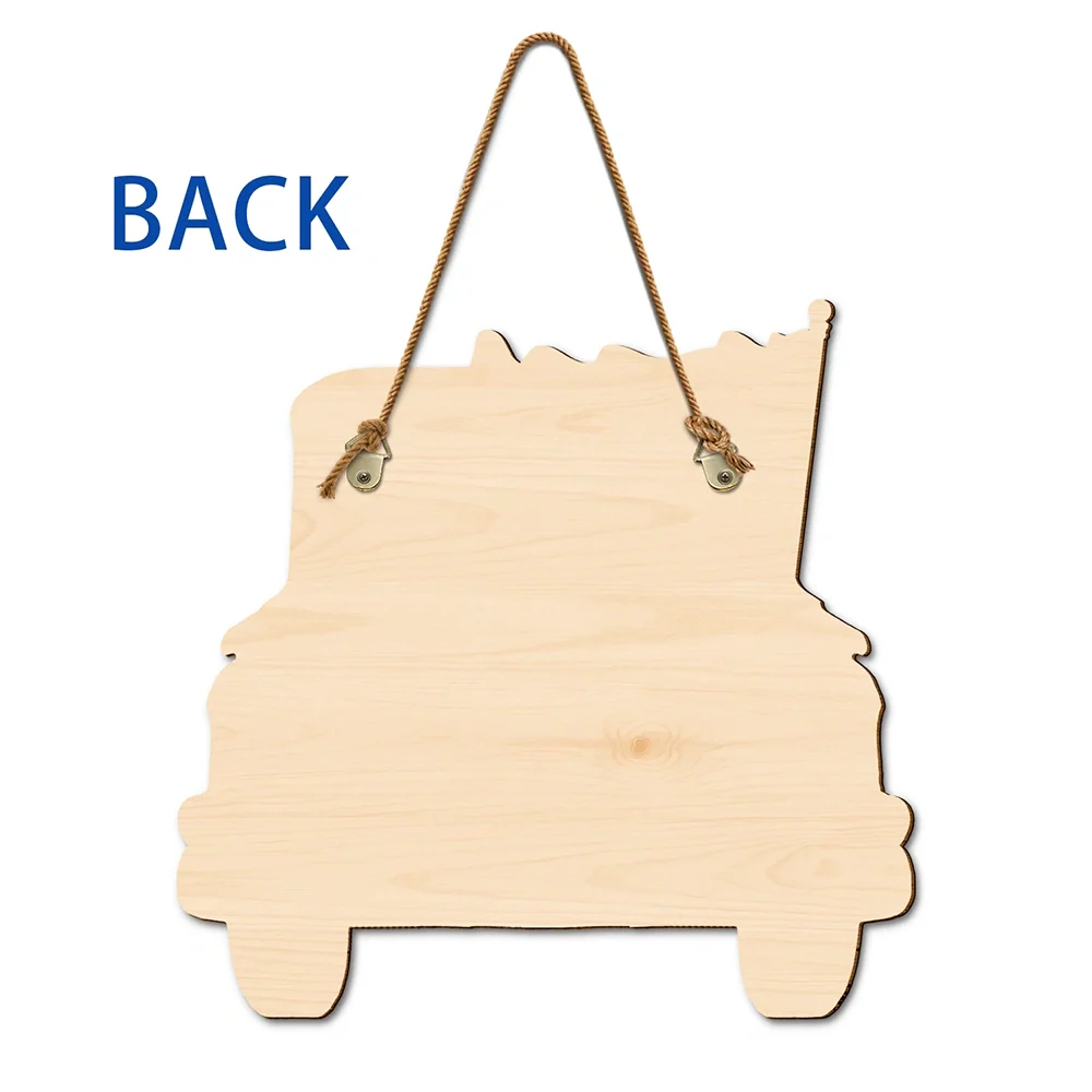 Welcome To Ameowica - Personalized Custom Shaped Wood Sign - Image 6