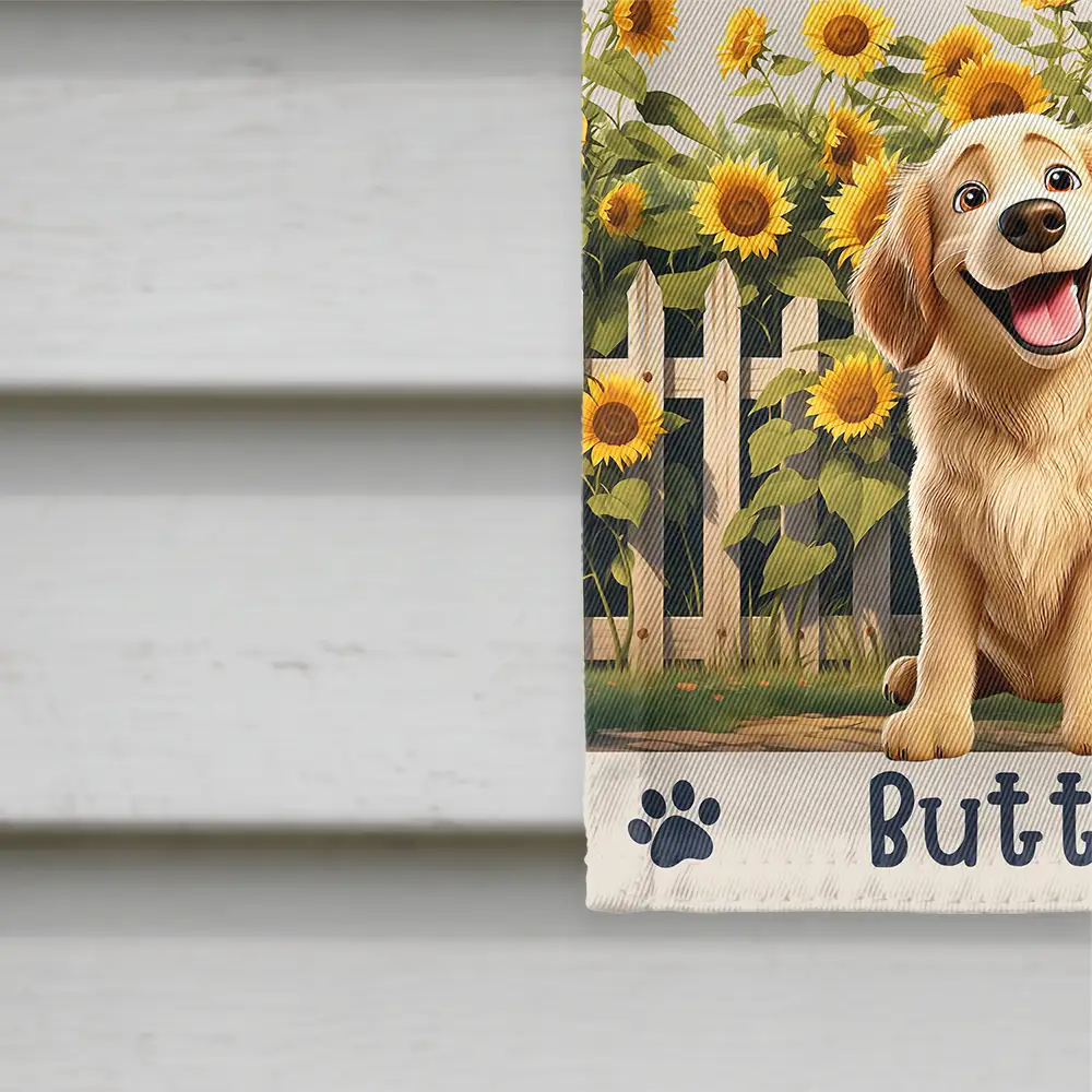 Welcome We Hope You Brought Treats 3D Effect Dogs - Personalized Flag - Image 4